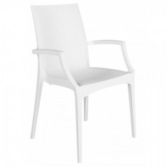 Poltrona con braccioli Bar Giardino Poly Rattan Bistrot Arm Grand Soleil