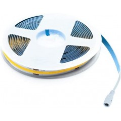 5Metri Strip Led COB 5000 Lumen luce bianca 50Watt 24Volt (6000K°)