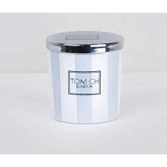 TomCh Candela profumata Decorata a Mano Made in Italy (MENTA E LIME)